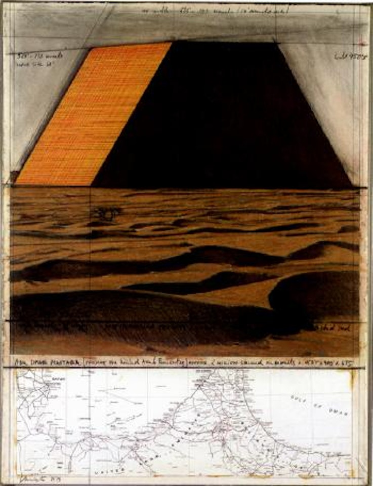 Project for United Arab Emirates by Christo