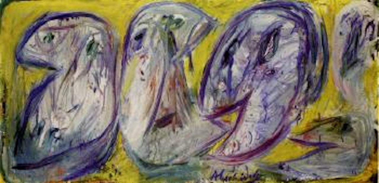 Un nombre impair by Pierre Alechinsky