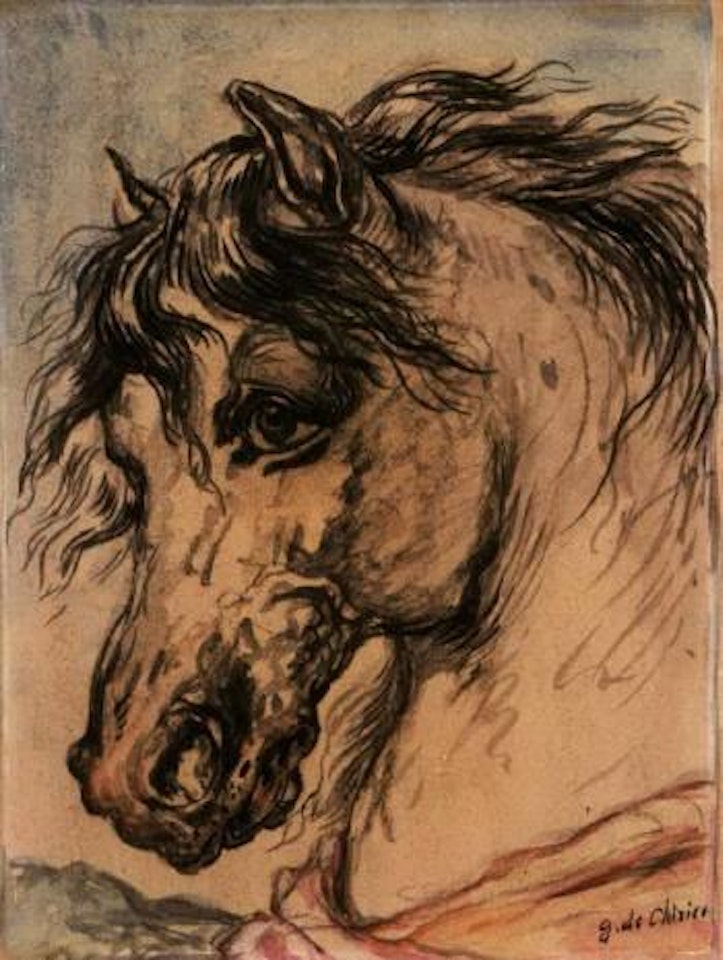 Testa di cavallo by Giorgio de Chirico