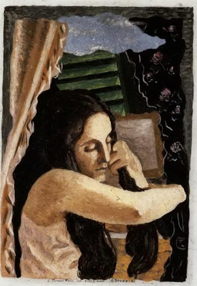 Femma a la toilette by Gino Severini