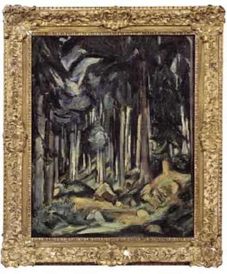 Paysage - foret by Othon Friesz