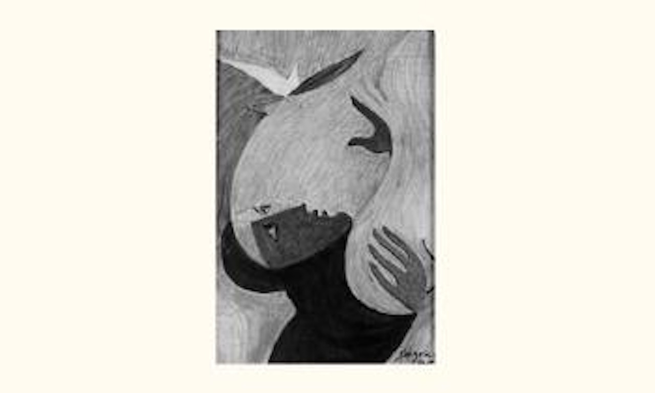 Homme a l'oiseau by Leopold Survage