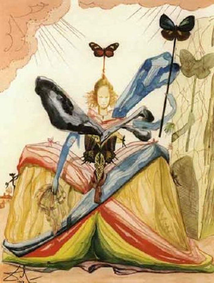 La Meuniere Frasquita by Salvador Dali