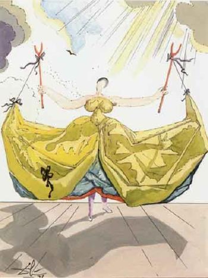 La meuniere frasquita by Salvador Dali