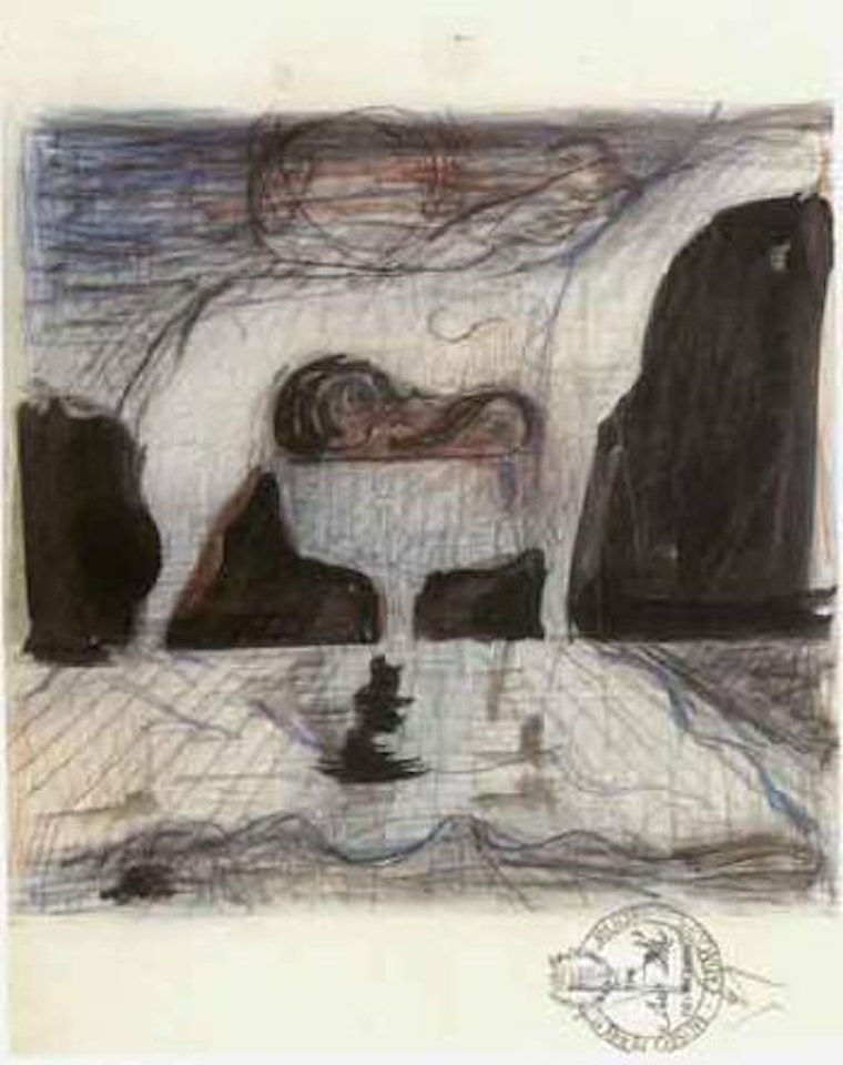 Etude pour le tableau by Salvador Dali