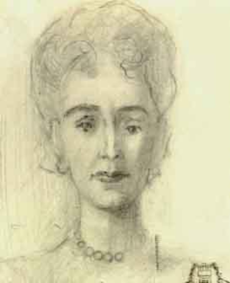 Portrait de Madame Franco by Salvador Dali