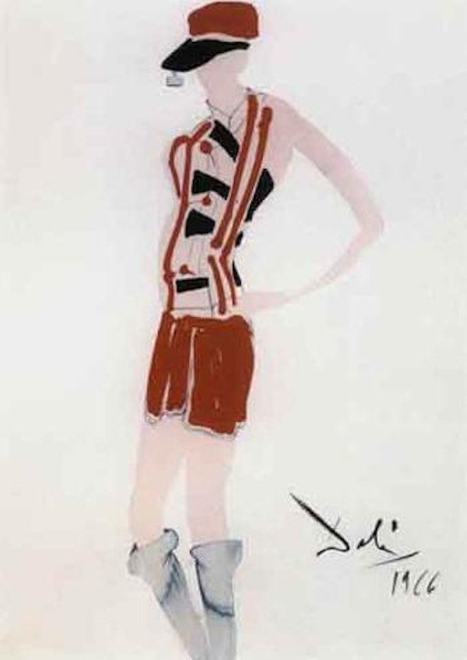 Costume de l'an 2000 by Salvador Dali