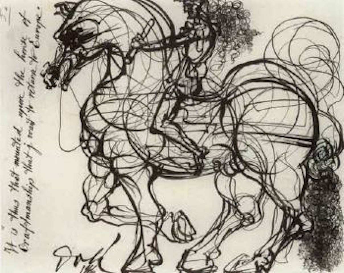 Le triomphe de Cesar by Salvador Dali