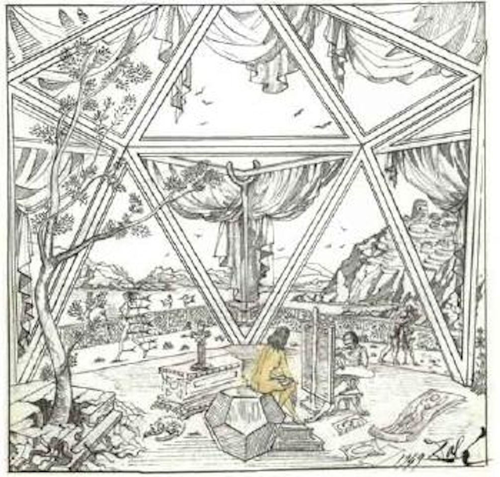L'atelier imaginaire by Salvador Dali