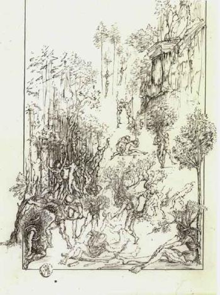 The wood of Birnam by Salvador Dali