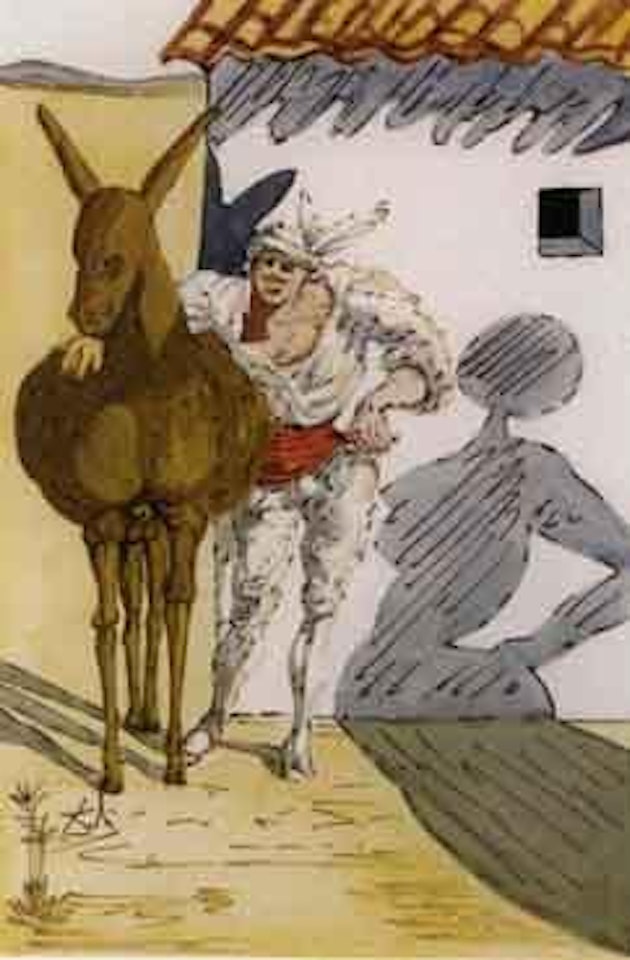 Le Pere Lucas, Meunier by Salvador Dali