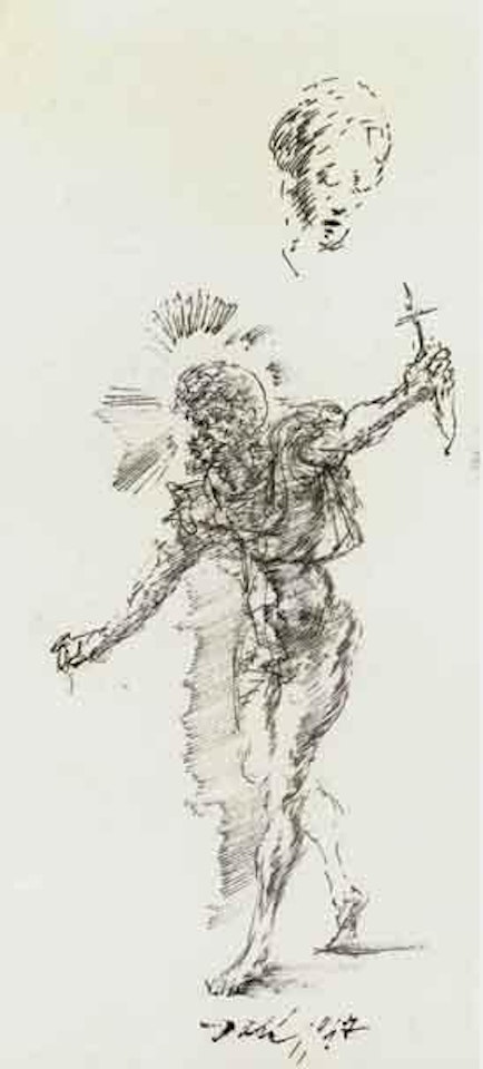 Saint-Jean de la Croix by Salvador Dali