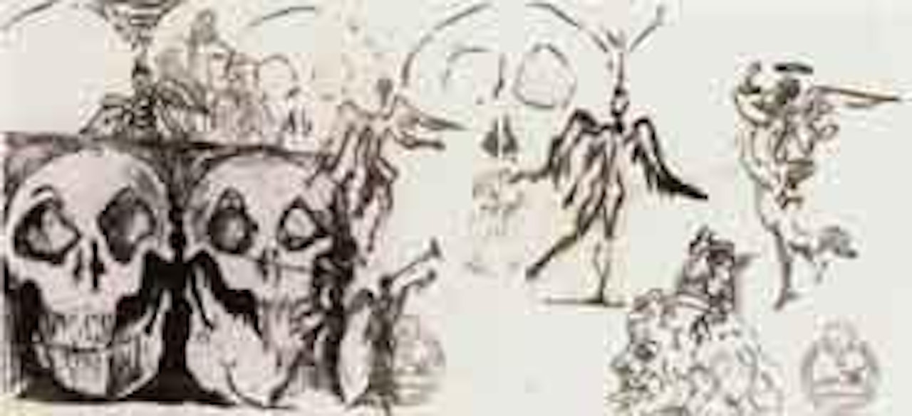 Decor pour le don Juan Tenorio by Salvador Dali