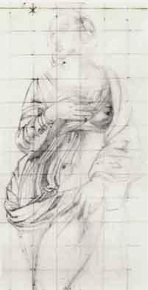 Etude pour "l'Ascension de Sainte Cecile" by Salvador Dali