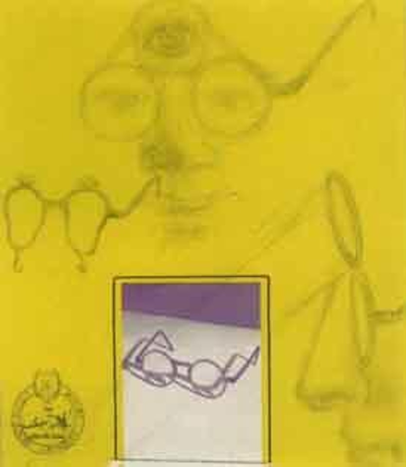Etude de lunettes by Salvador Dali