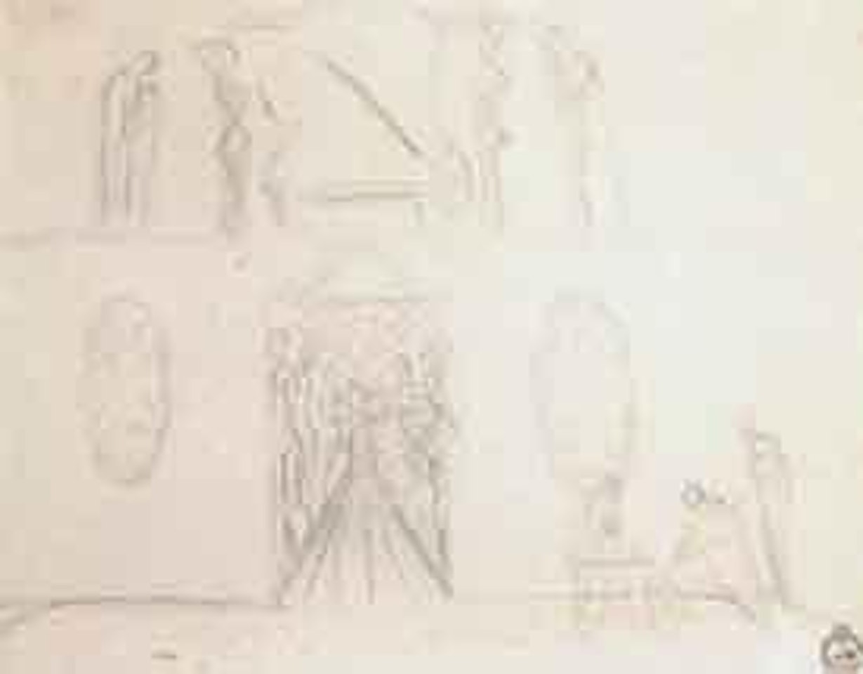 Etude pour let projet de film avec les Marx Brothers, Horseback Salad by Salvador Dali