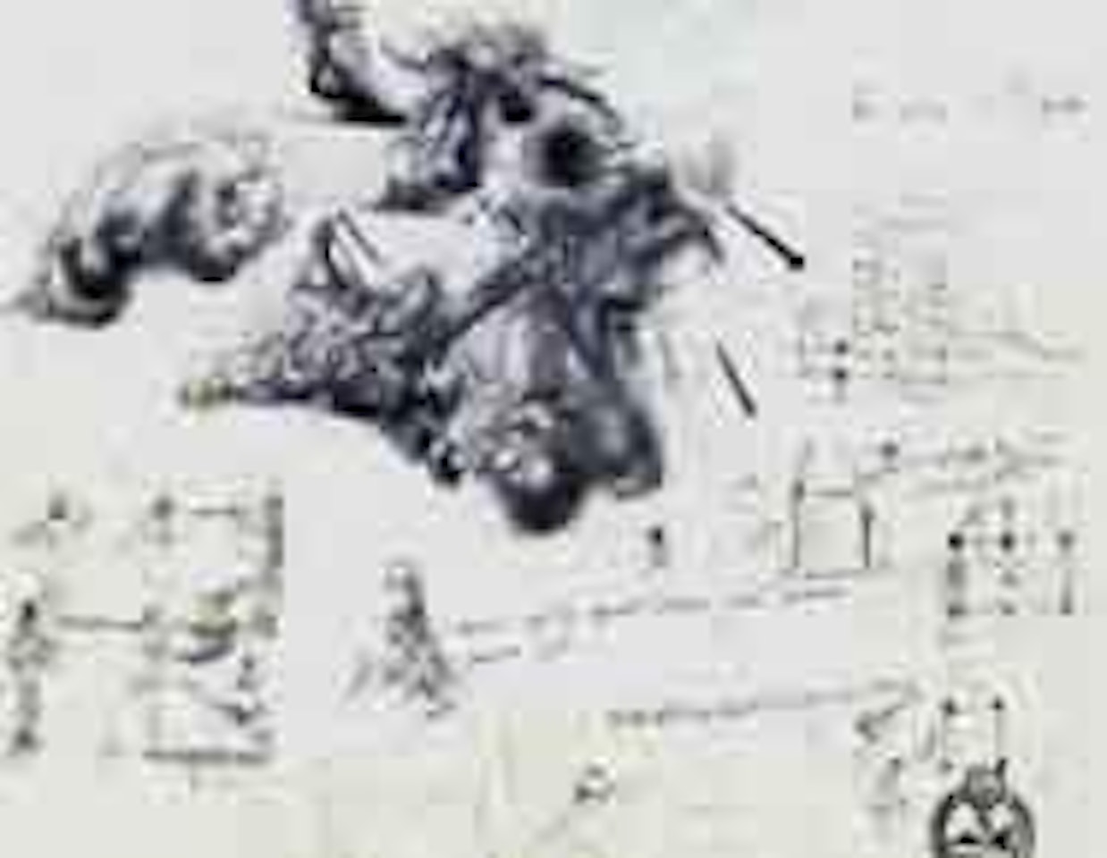 Galacidalacidesoxyribonucleicacid by Salvador Dali