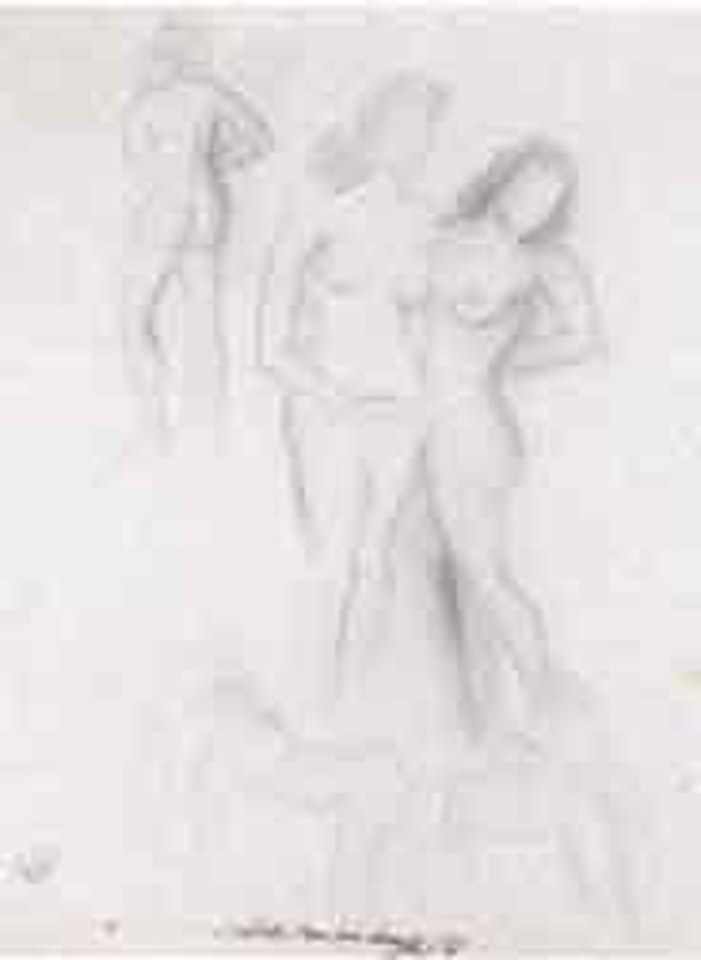 Les trois graces by Salvador Dali