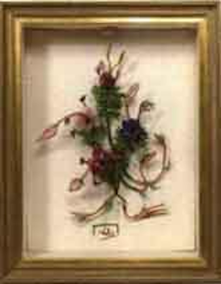 Fleur surrealiste by Salvador Dali