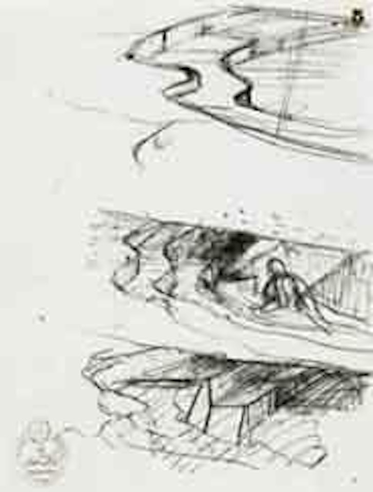 Strates geologique by Salvador Dali