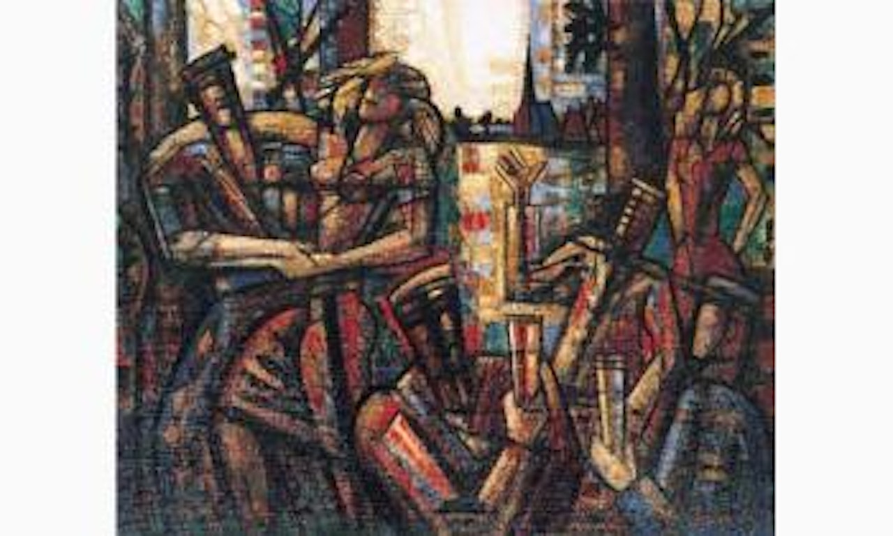 Rose et figure by Fernand Leger