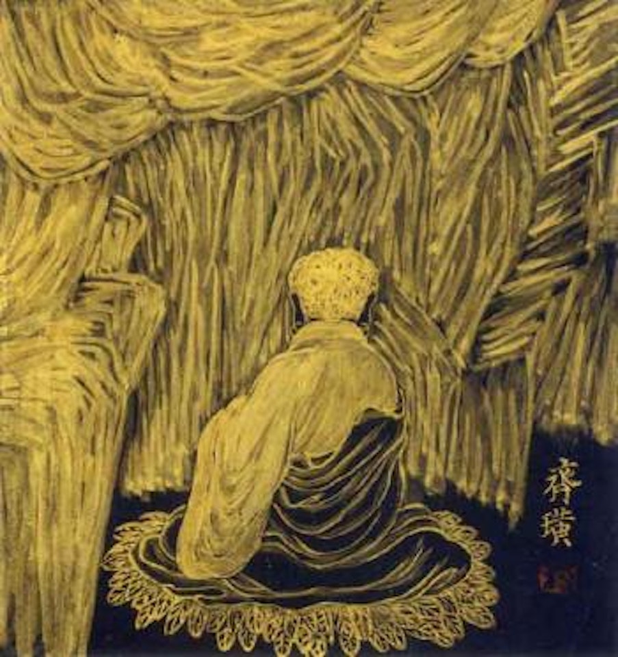 Bodhidharma by Qi Baishi