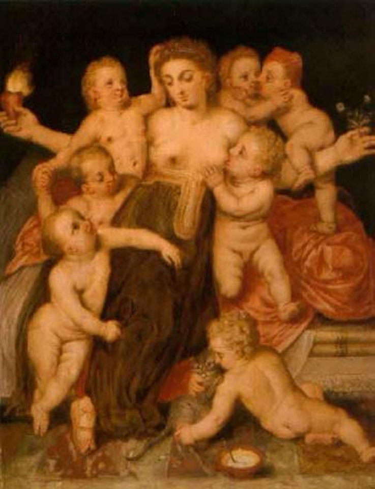 Charity by Hendrick de Clerck