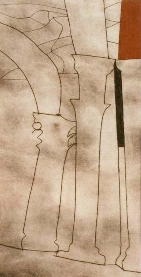 Greek columns, 1965 by Ben Nicholson, O.M.