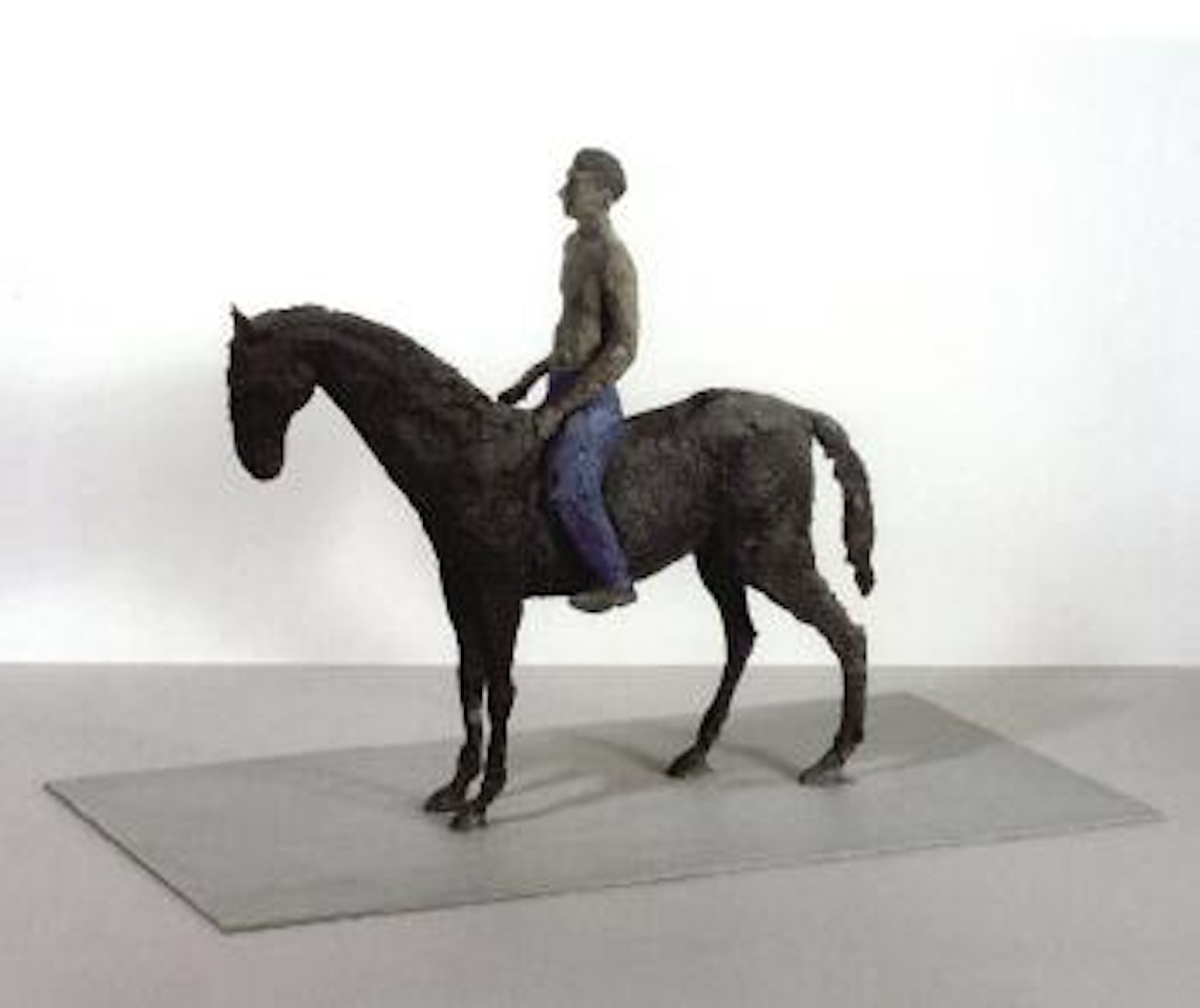 Little rider by Stephan Balkenhol
