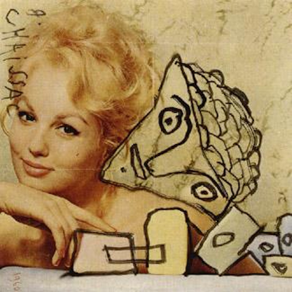 Untitled - Mylene Demongeot by Gaston Chaissac