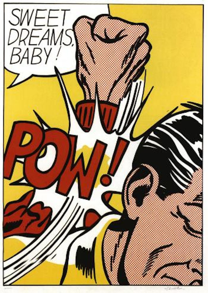 Sweet dreams baby! by Roy Lichtenstein