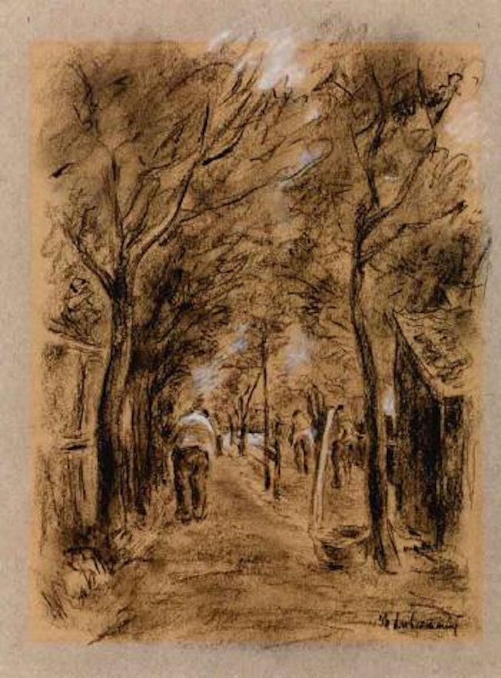 Ropewalk in Katwijk by Max Liebermann