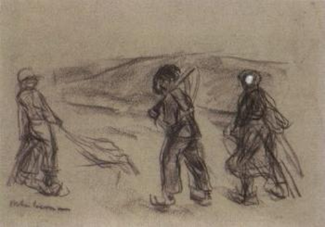 Field workers by Max Liebermann
