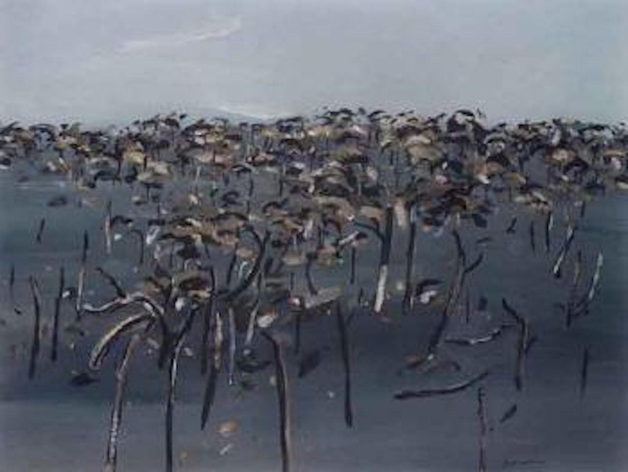 Burnt landscape, Upwey by Frederick Ronald Williams