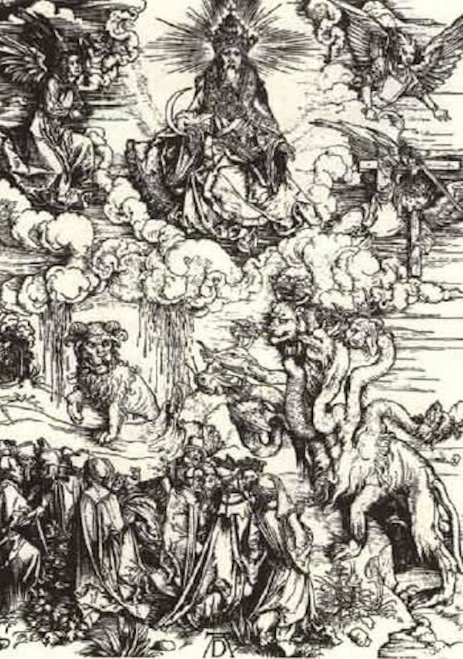 Animal with lambshorns by Albrecht Dürer