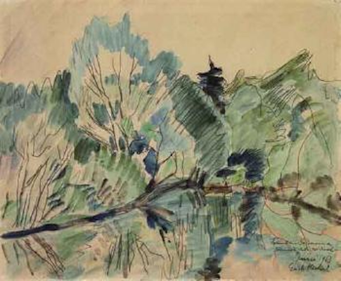 The Alster by Erich Heckel