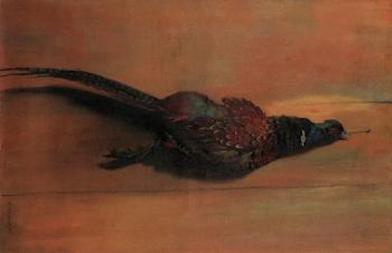 Le faisan - nature morte, un faisan pendu by Félix Vallotton