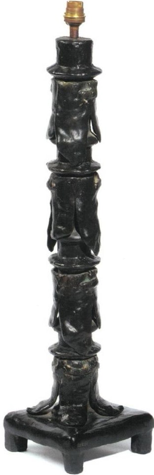 Lampe a quatre feuilles by Diego Giacometti