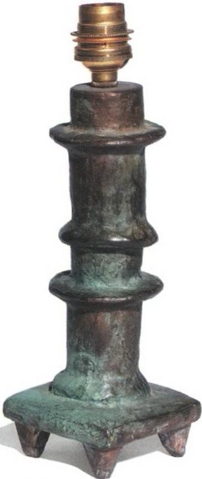 Lampe a forme de bougeoir by Diego Giacometti