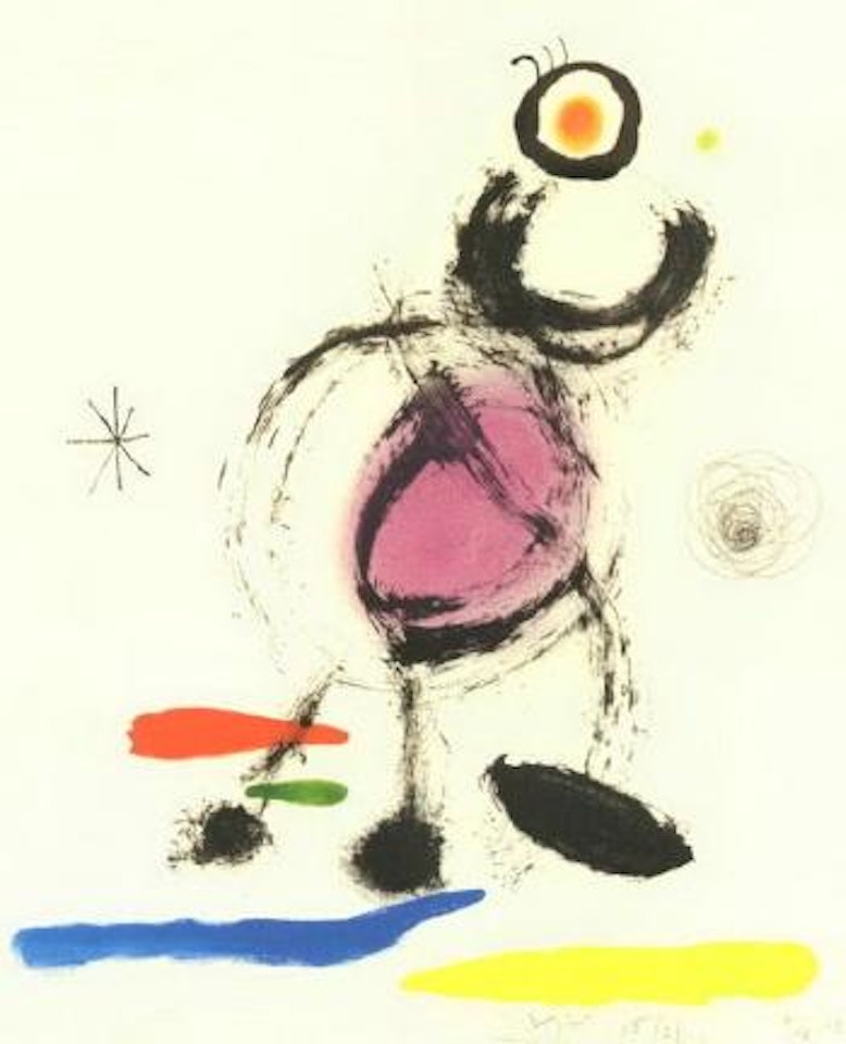 L'oiseau migrateur by Joan Miró