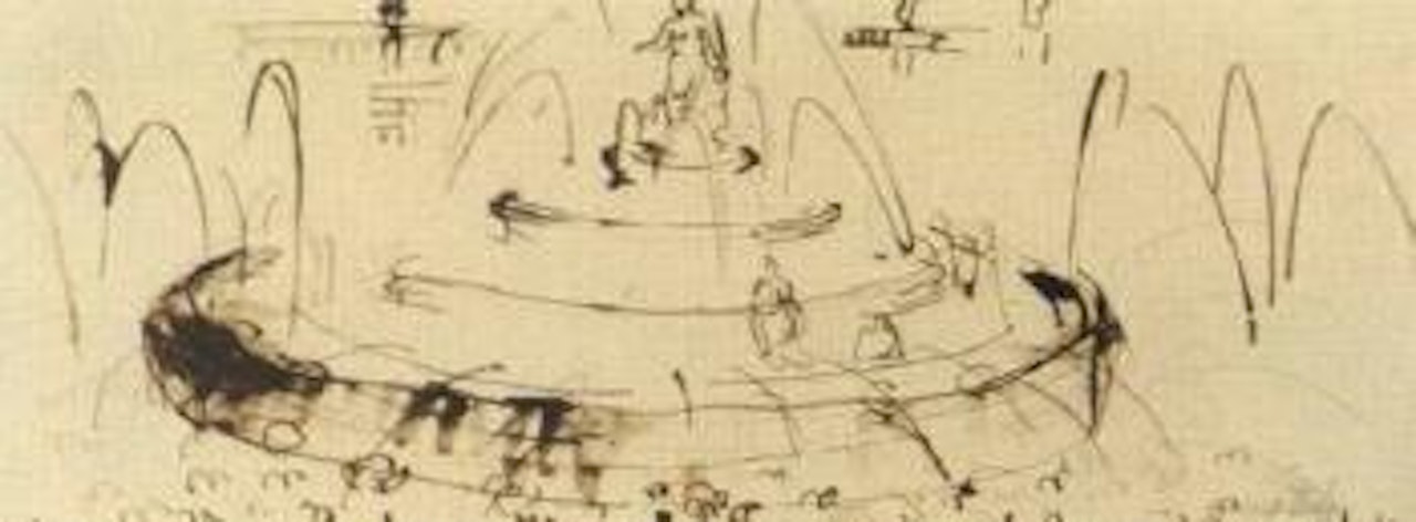 La fontaine by Raoul Dufy