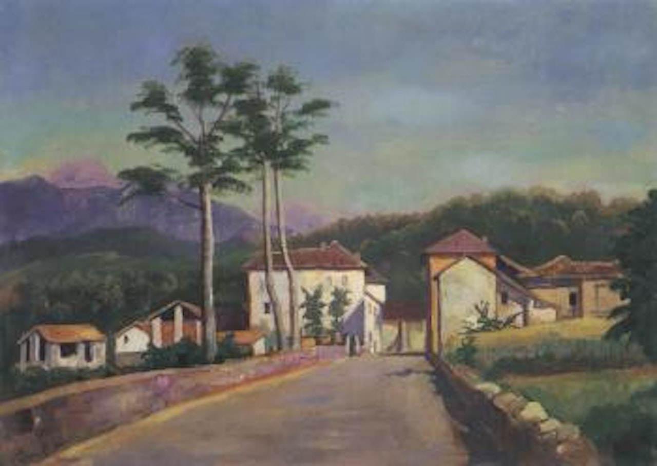 Madonna del Piano - Tessin by Karl Hofer