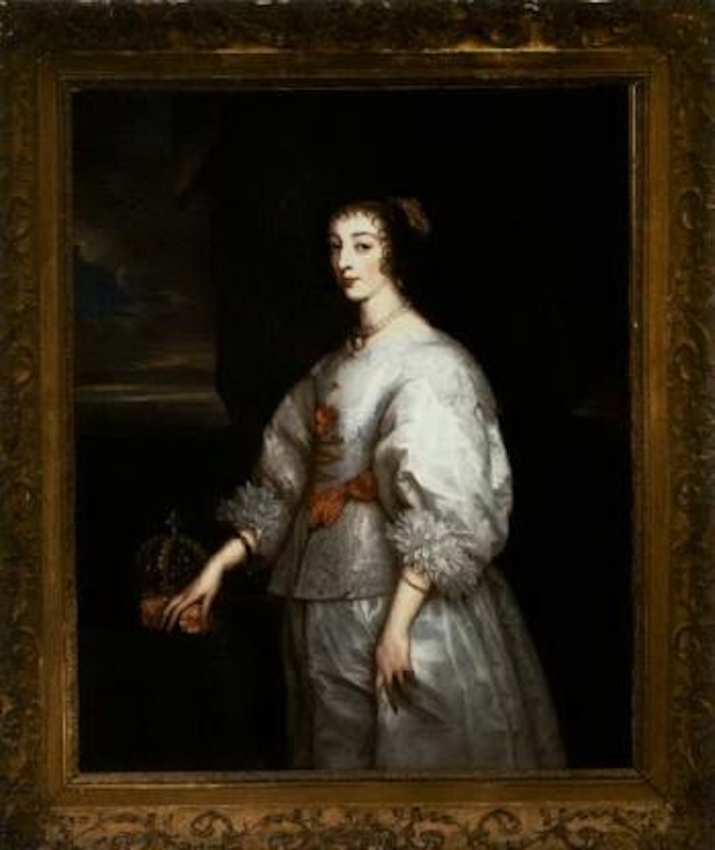 Portrait of Henrietta Maria, Queen of Charles I by Anthony van Dyck