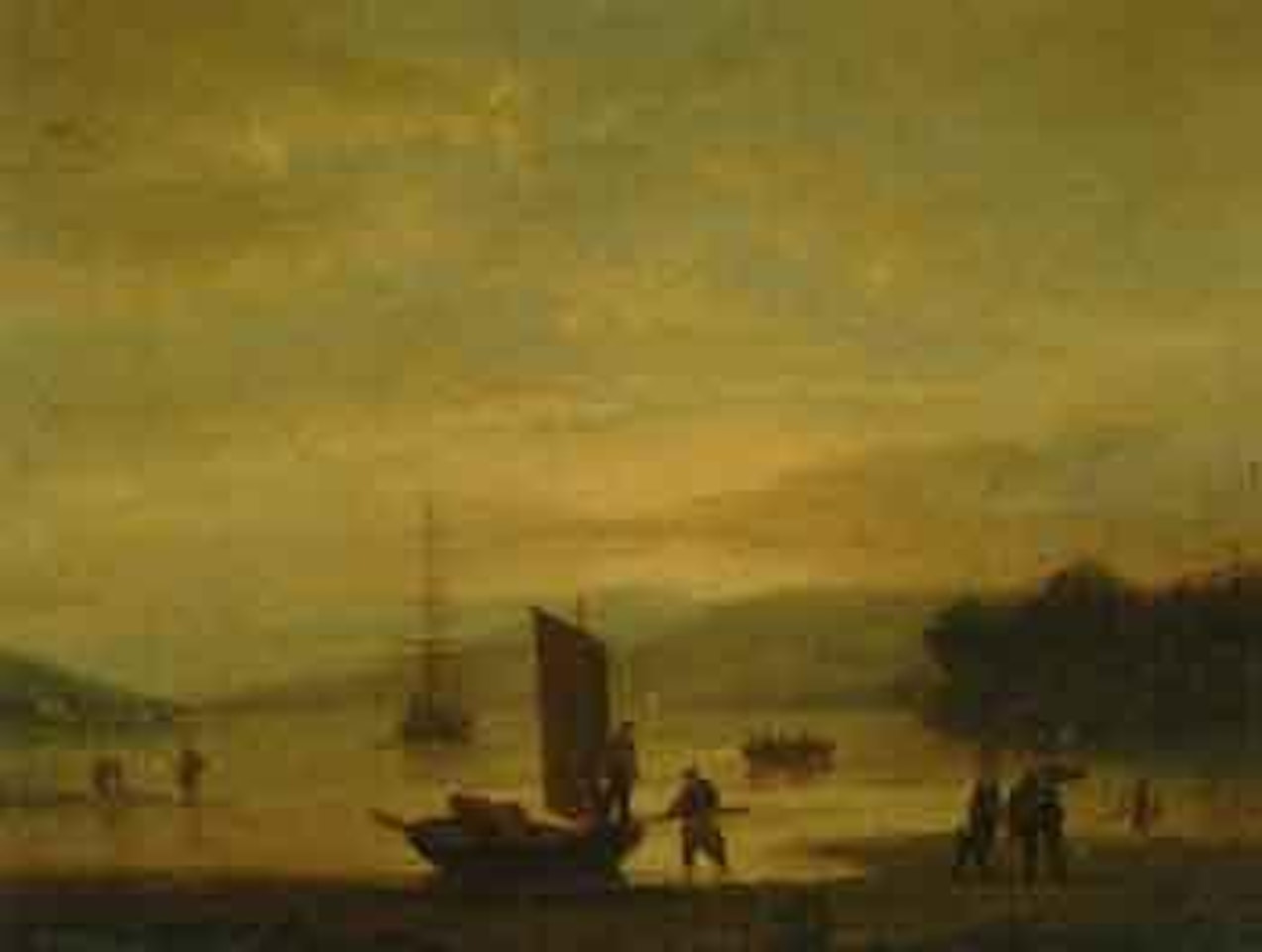 On the Dart by Thomas Luny