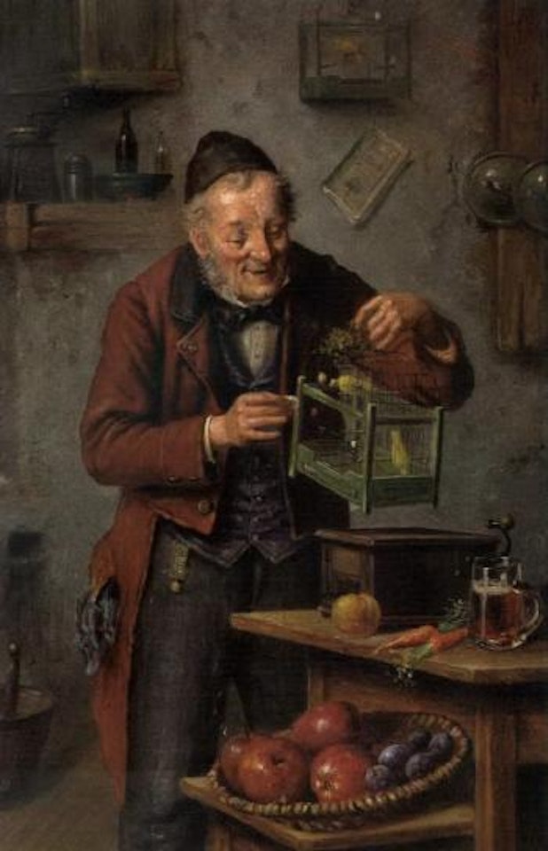 Bird lover by Hermann Kern