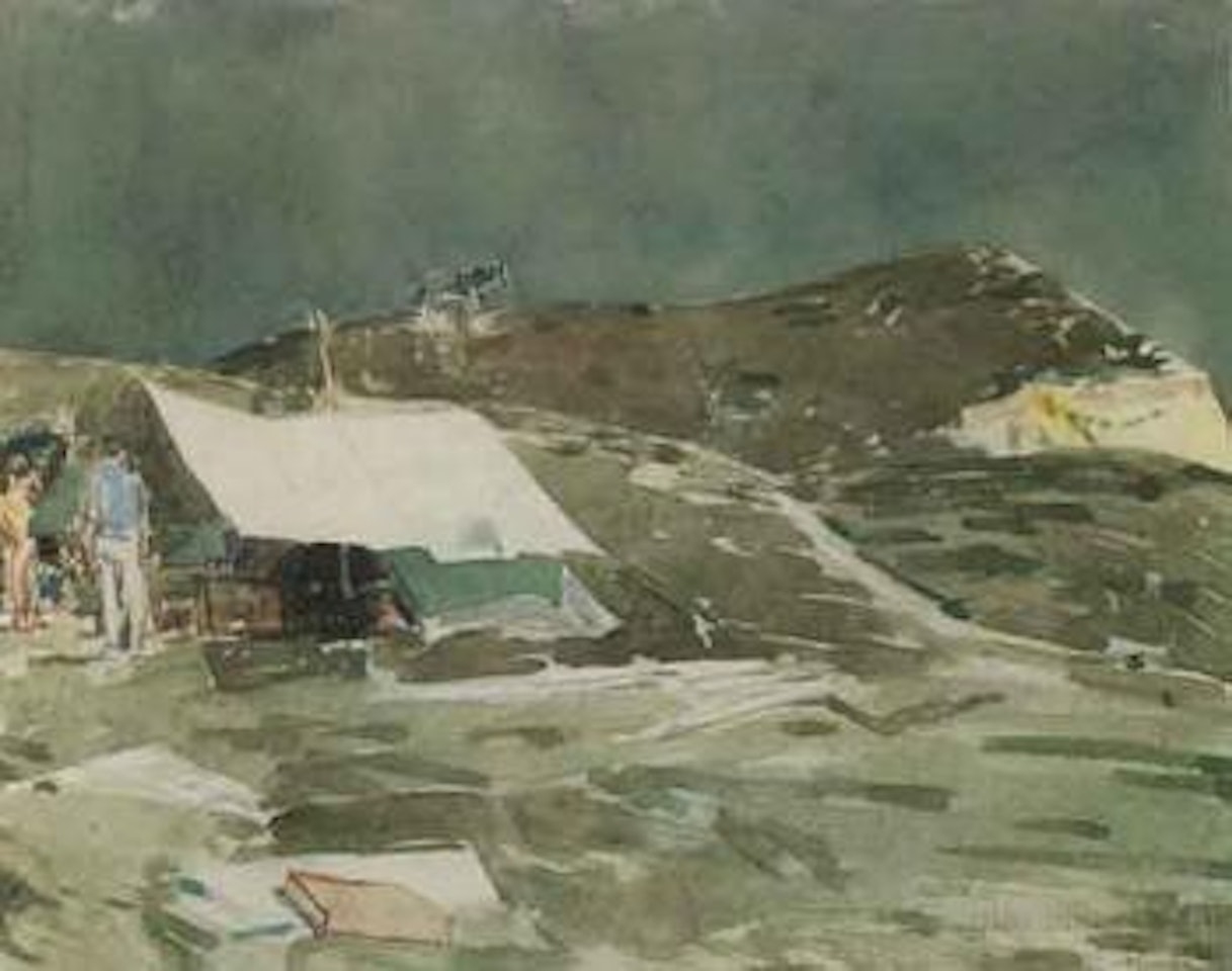 Beal's Camp, Montauk by Childe Hassam