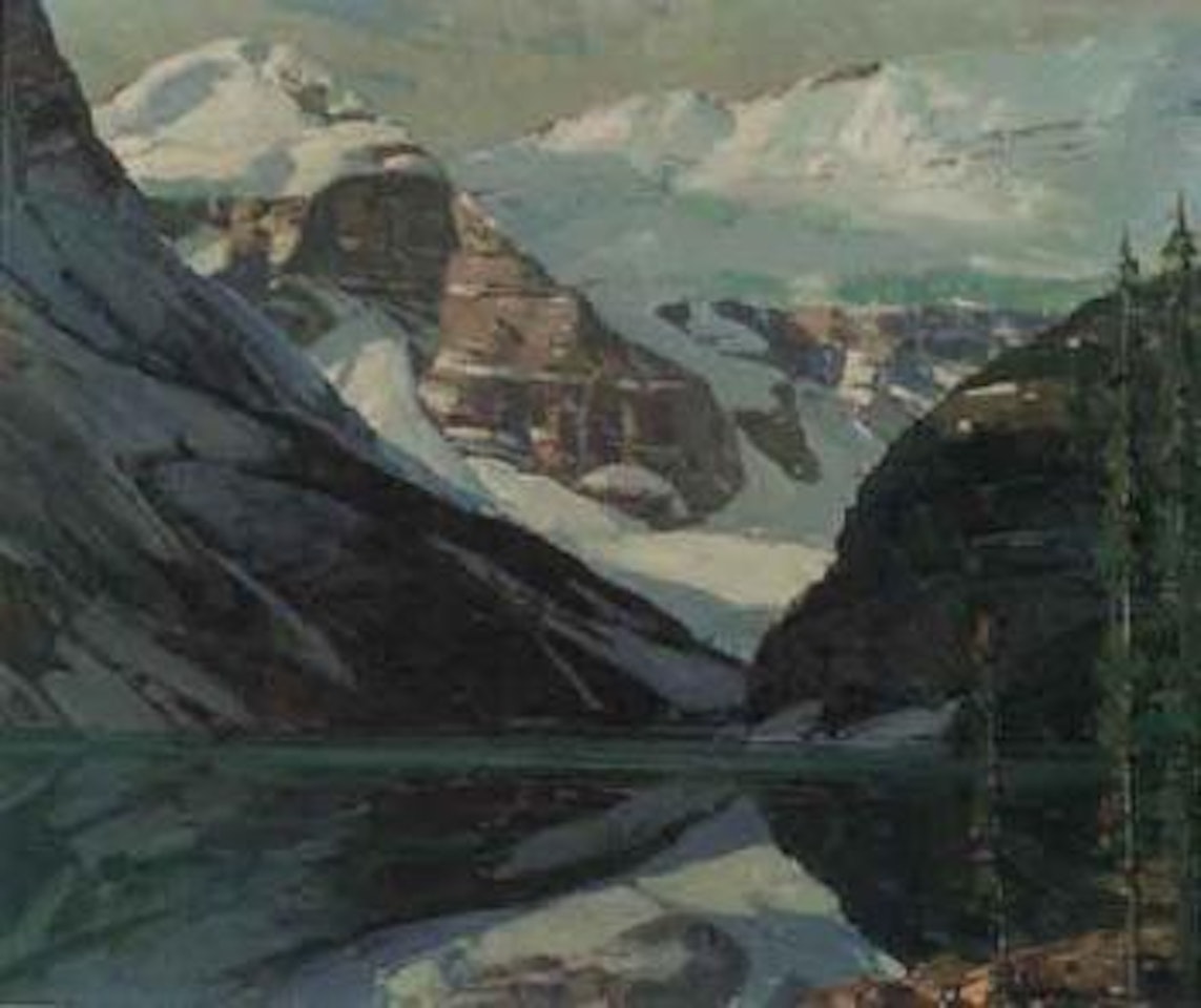 Lake Louise by Aldro Thompson Hibbard