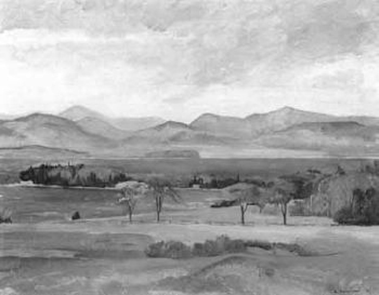 Lake Champlain by Luigi Lucioni