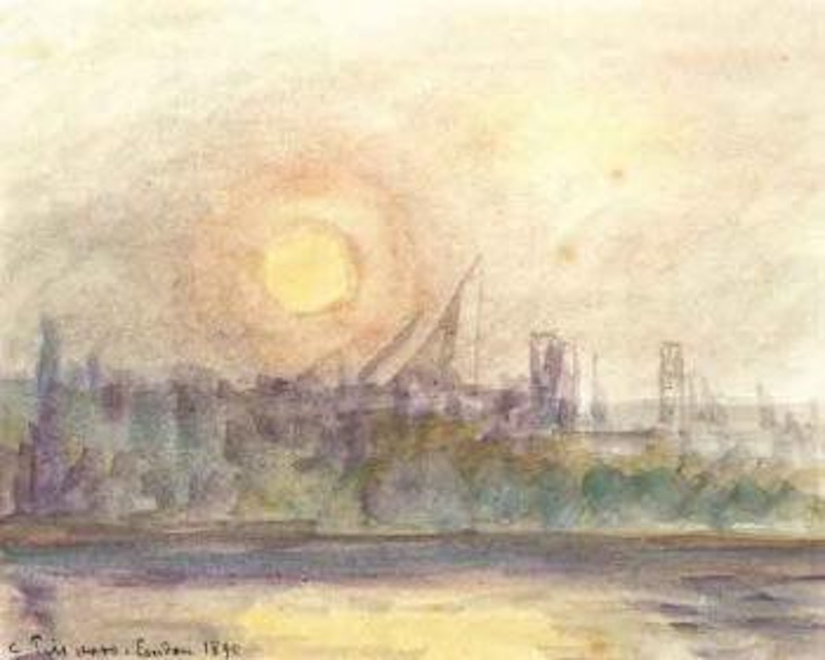 Londres by Camille Pissarro