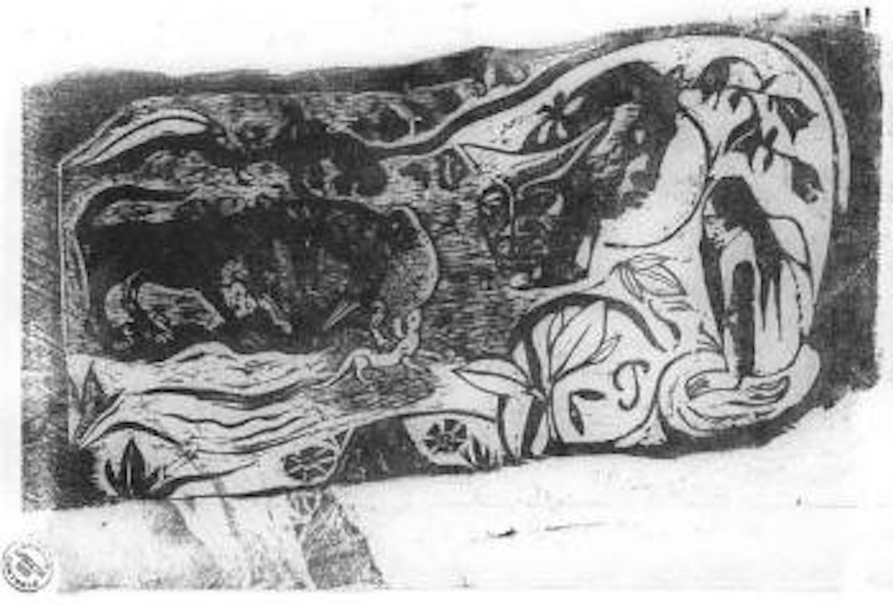 Planche au diable cornu by After Paul Gauguin